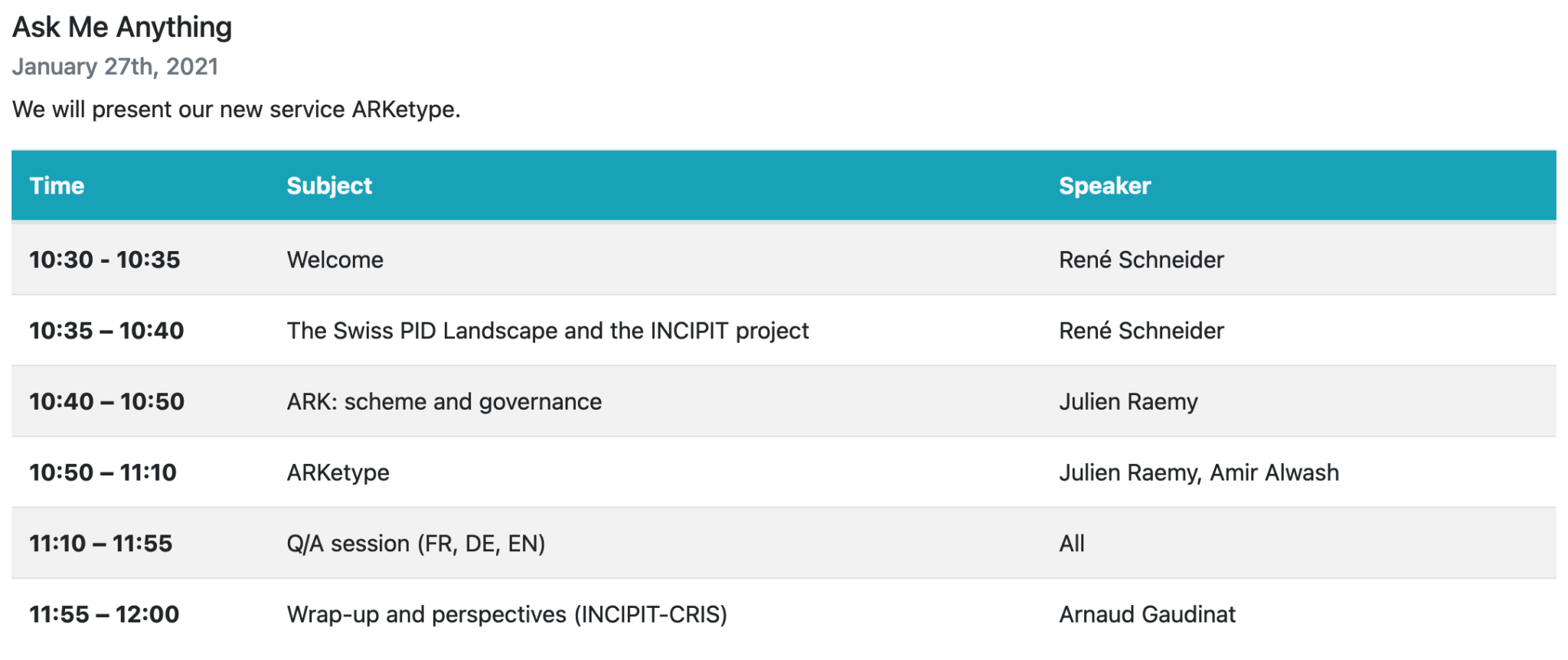 Feature image for blog post: New service: ARKetype